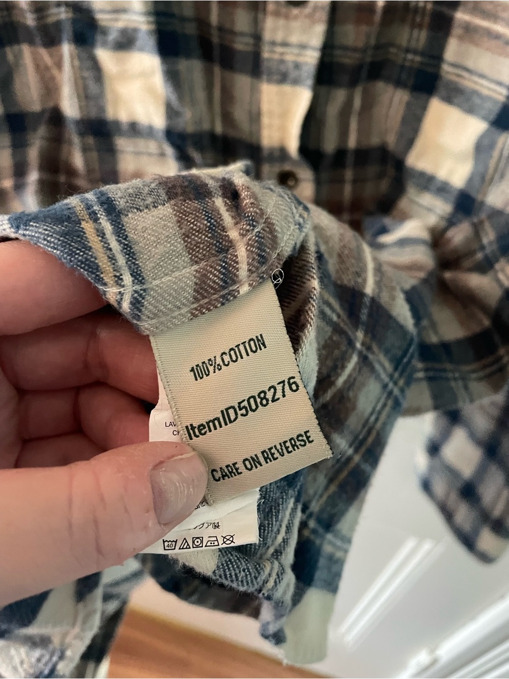 L.L. Bean Women's Scotch Plaid Flannel Shirt, Tunic 100% Cotton Size XL - Picture 3 of 4
